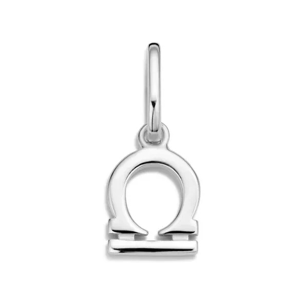 Libra - Waage Sternzeichen Anhänger - Sterlingsilber